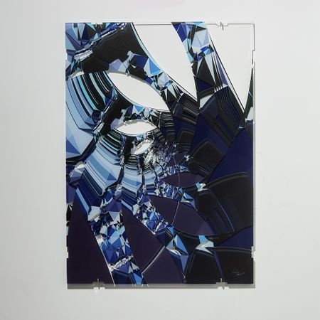 Кирилл Рейв (Объект - 
                  50 x 70 см) Из серии "Crystals"