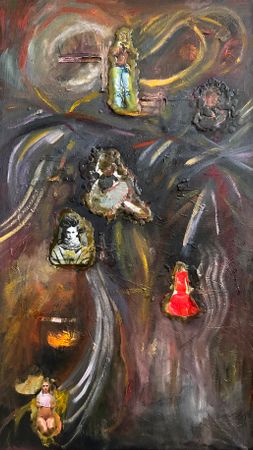 Екатерина Уварова (Картина, живопись - 
                  50 x 80 см) Сумерки