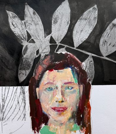 Инна Сумина (Графика печатная - 
                  25.8 x 29.6 см) Это было давно, это было вчера