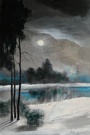 Андрей Алексеенко (Авторская графика - 
                  40 x 60 см) Берег