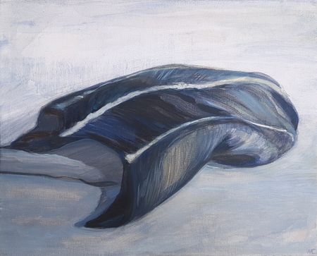 Светлана Мазулевская (Картина, живопись - 
                  30 x 24 см) Шапка конькобежная