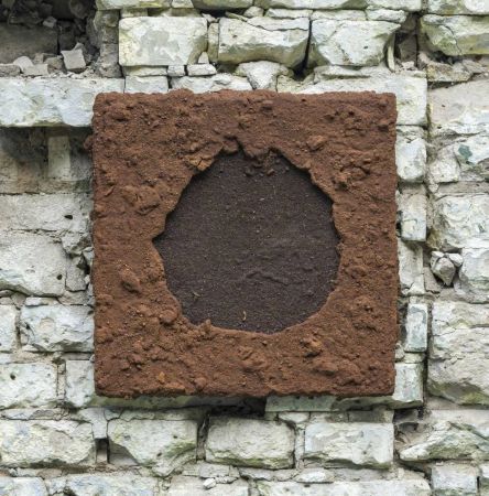 Ян Тихоненко (Объект - 
                  40 x 40 см) Soil artwork series 13