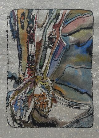 Дарья Мазур (Графика печатная - 
                  21 x 30 см) Из серии "Hello Kitty"