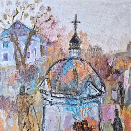 Ирина Ильина (Картина, живопись - 
                  50 x 50 см) Киржач