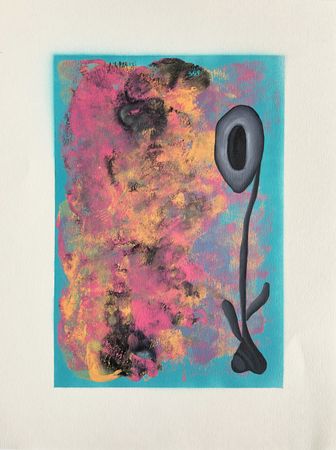 Леша Мелки (Авторская графика - 
                  30 x 39 см) ON ITS OWN