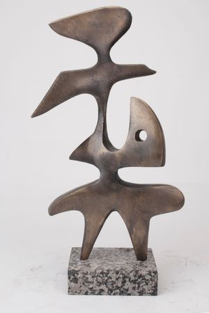 Сергей Борисов (Скульптура - 
                  18 x 34 см) Оратор