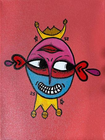 Никита Дорофеев (Dorothy Insane) (Картина, живопись - 
                  18 x 24 см) King and Queen