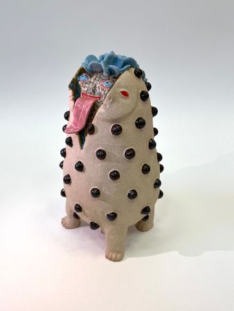 Серафима Сажина (Скульптура - 
                  10 x 26 см) Ужасный