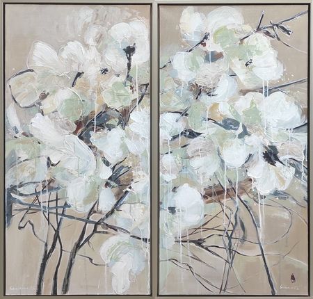 Оксана Сотникова (Картина, живопись - 
                  88 x 84 см) Цветение