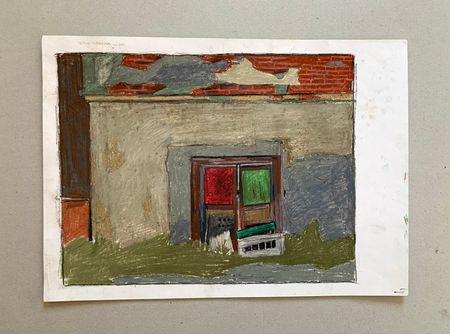 Елизавета Тульчинская (Авторская графика - 
                  33.5 x 26 см) Зарисовка