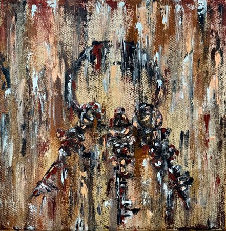 Белла Новинькова (Картина, живопись - 
                  30 x 30 см) Сделать правильный выбор