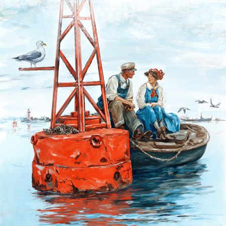 Алёша Калязин (Графика цифровая (принты) - 
                  60 x 60 см) Открытие навигации
