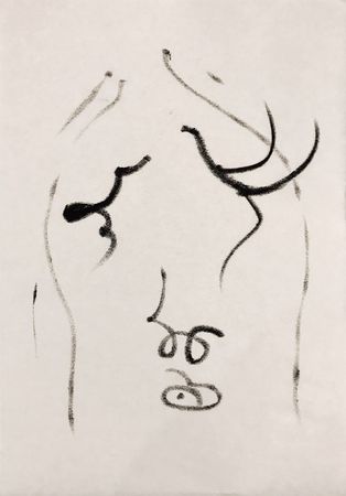 Юлия Немова (Авторская графика - 
                  29.7 x 42 см) 07