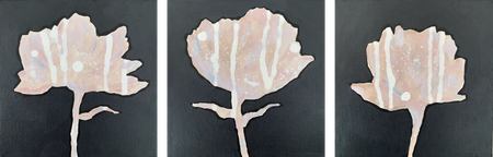 Людмила Акиньшина (Картина, живопись - 
                  54 x 18 см) Первые формы