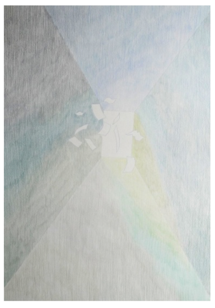 Сергей Лоцманов (Авторская графика - 
                  42 x 59 см) Коридор