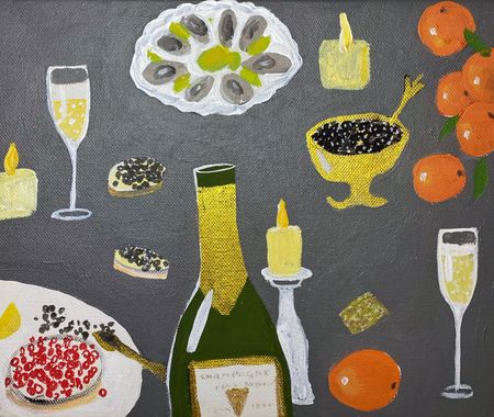 Анастасия Трапезникова (Картина, живопись - 
                  30 x 25 см) Holiday mood