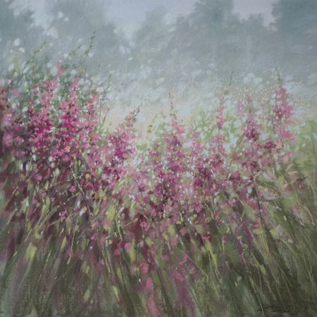 Катя Тетто (Авторская графика - 
                  75 x 75 см) Ароматное лето