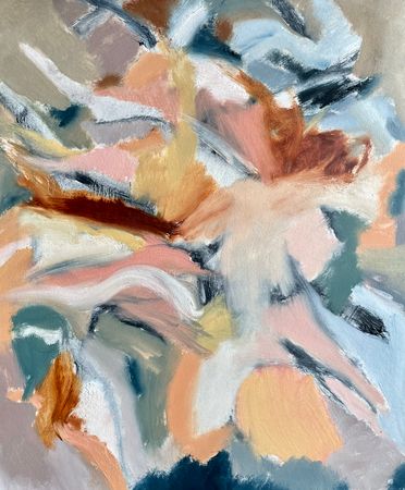 Герман Журавский (Авторская графика - 
                  50 x 60 см) Вариация на "Беседу Часов"