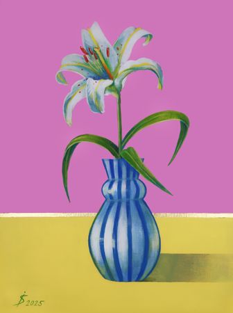 Светлана Искоских (Картина, живопись - 
                  30 x 40 см) Чистота