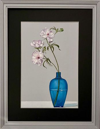 Картина, живопись Ваза с цветами – Нина Григель, 30 x 40 см, №14724 –  Купить на Bizar