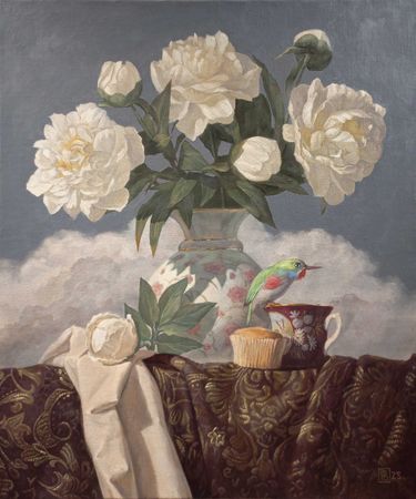 Всеволод Рассохин (Картина, живопись - 
                  50 x 60 см) Мини-маффин для маленького Кубинского Тоди