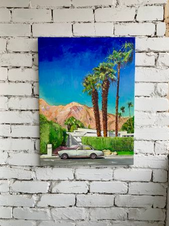 Остап Бакин (Картина, живопись - 
                  60 x 80 см) Palm Springs