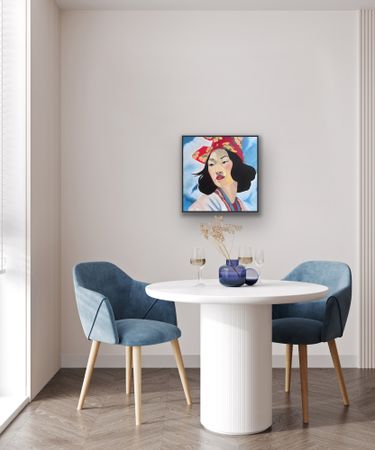 Нина Григель (Картина, живопись - 
                  60 x 60 см) Анна