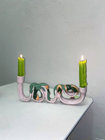 Подсвечник "Love"