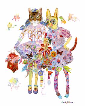 Без названия (из серии “Кудряшки и Котики”)