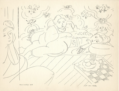 Одалиски в интерьере